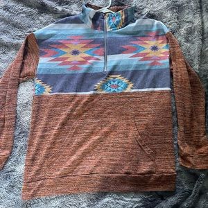 Aztec half zip